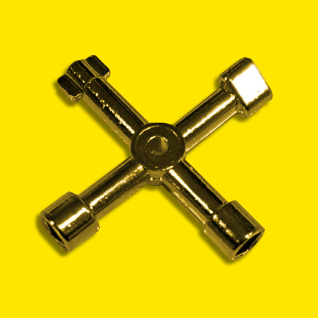 Chrom Schlüssel für Ballotbin