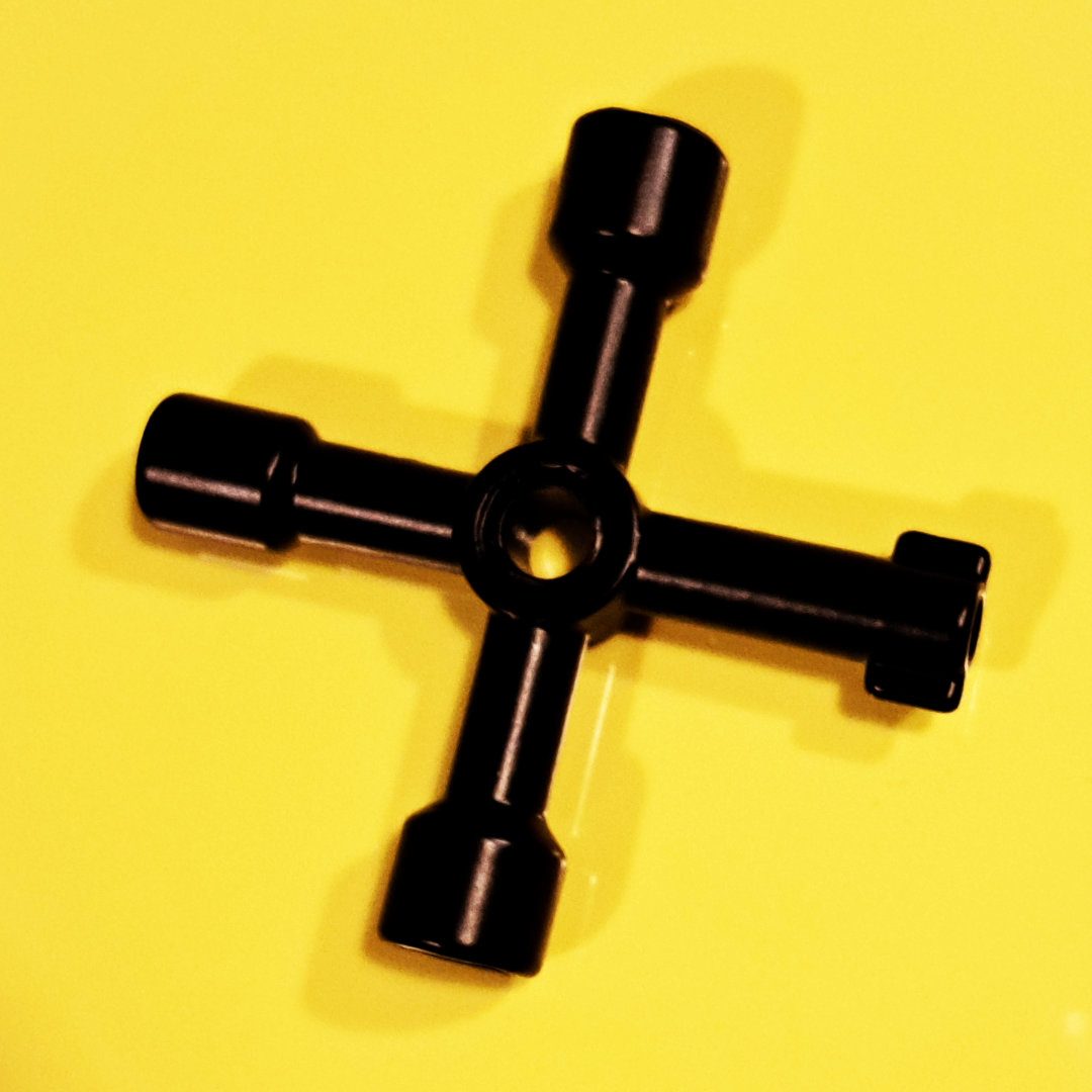 Schwarzer Schlüssel für Ballotbin